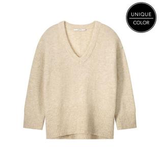 Overview image: Summum V-Neck Sweater Soft Wool