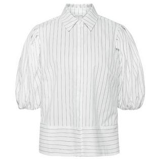 Overview image: YAYA Striped Blouse Puffed Sleeves
