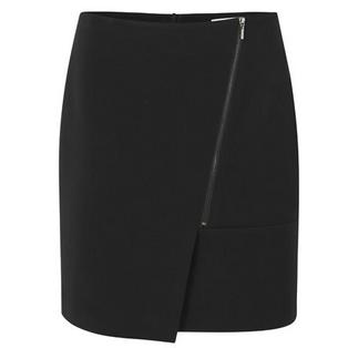 Overview image: YAYA Mini Skirt Angled Zipper
