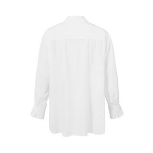 Overview second image: YAYA V-Neck Top Long Ruffed Sleeves