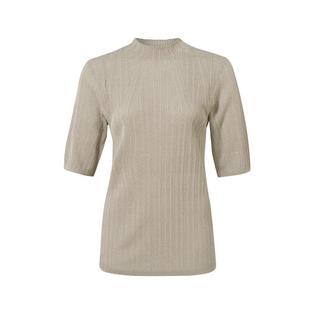 Overview image: YAYA Sweater white a high neck