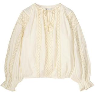 Overview image: Summum Top embroidered voile