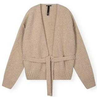 Overview image: 10DAYS Short Belted Cardigan Knit