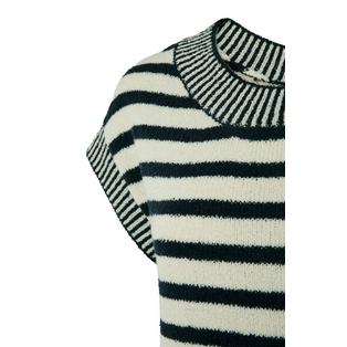 Overview second image: YAYA Sleeveless Sweater With Stripe