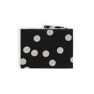 Overview second image: 10DAYS Canvas clutch dot